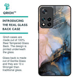Marble Ink Abstract Glass Case for Redmi Note 11 Pro 5G