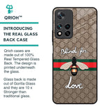 Blind For Love Glass Case for Redmi Note 11 Pro 5G
