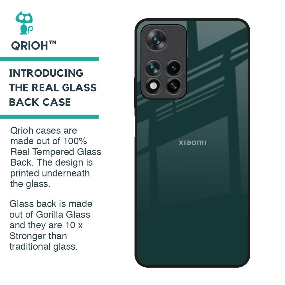 Olive Glass Case for Redmi Note 11 Pro 5G