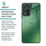 Green Grunge Texture Glass Case for Redmi Note 11 Pro 5G