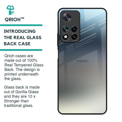 Tricolor Ombre Glass Case for Redmi Note 11 Pro 5G