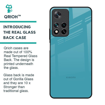 Oceanic Turquiose Glass Case for Redmi Note 11 Pro 5G