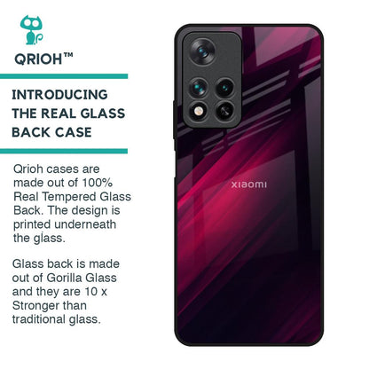 Razor Black Glass Case for Redmi Note 11 Pro 5G