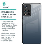 Smokey Grey Color Glass Case For Redmi Note 11 Pro 5G