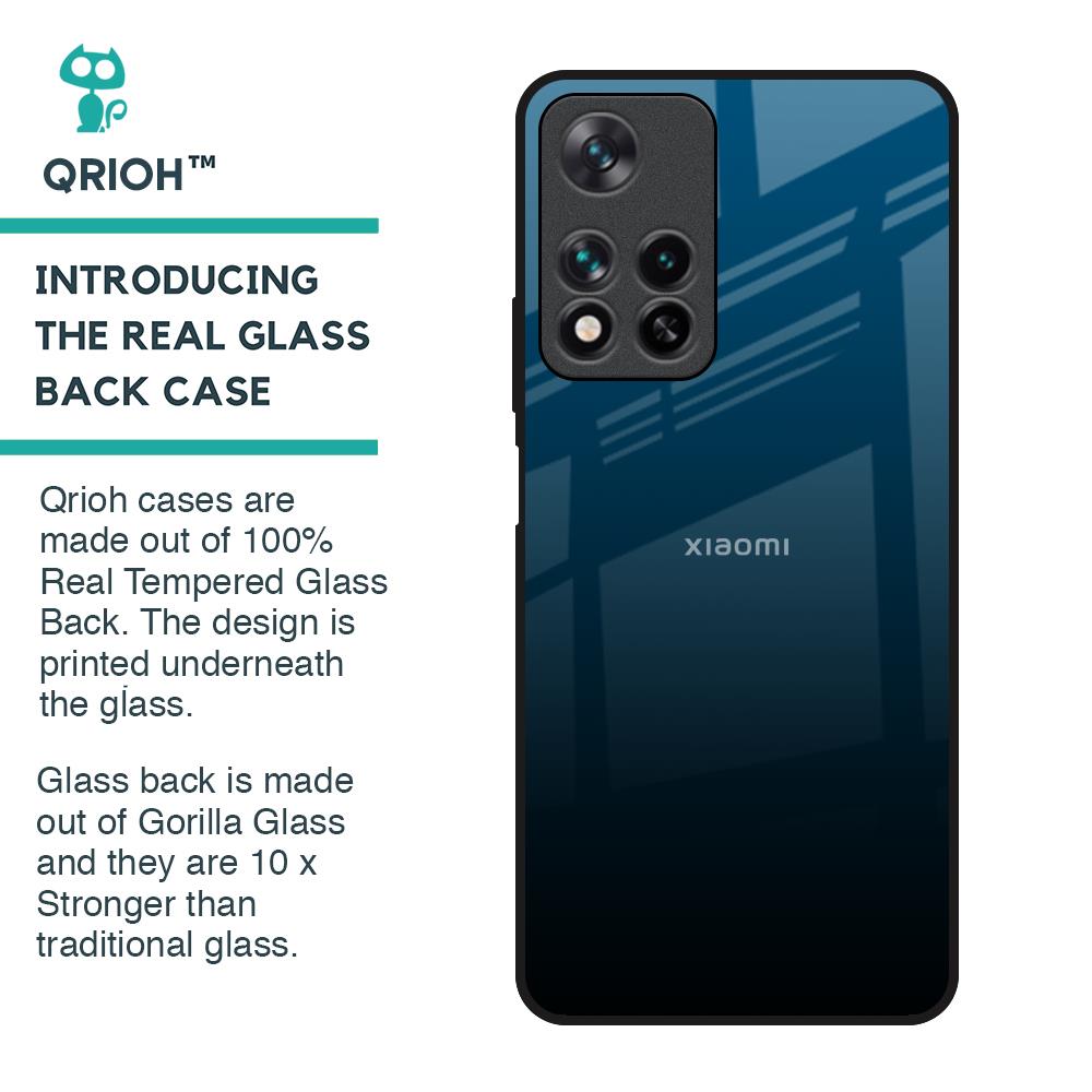 Sailor Blue Glass Case For Redmi Note 11 Pro 5G