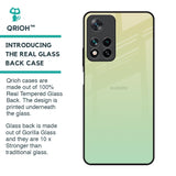 Mint Green Gradient Glass Case for Redmi Note 11 Pro 5G
