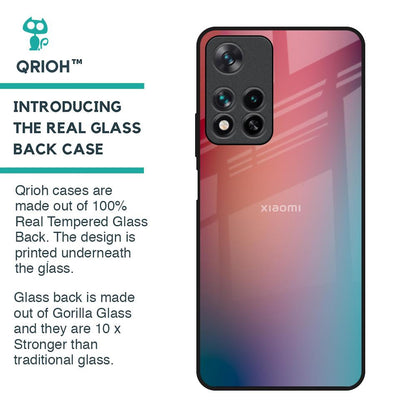 Dusty Multi Gradient Glass Case for Redmi Note 11 Pro 5G