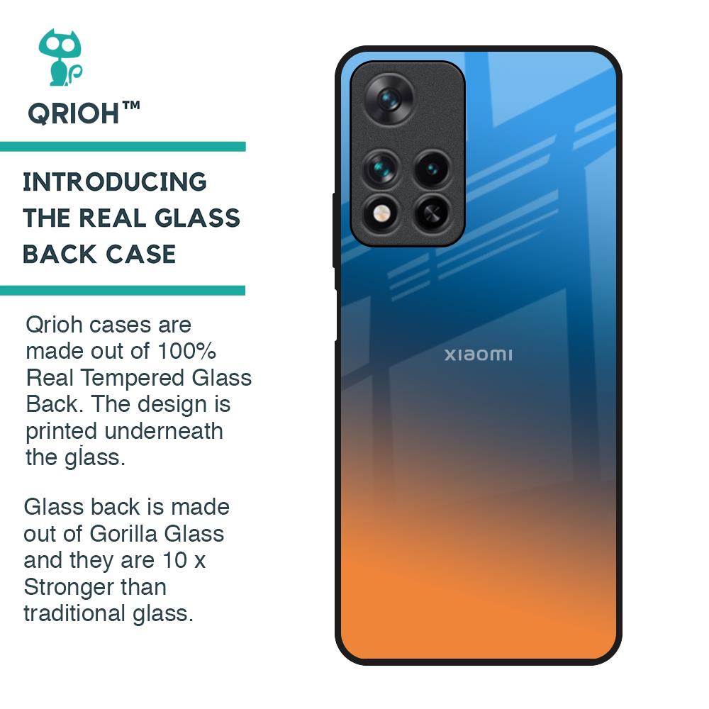 Sunset Of Ocean Glass Case for Redmi Note 11 Pro 5G
