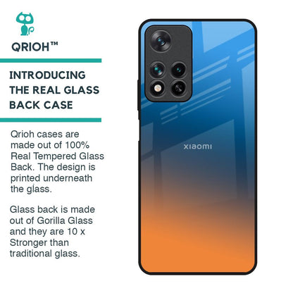 Sunset Of Ocean Glass Case for Redmi Note 11 Pro 5G