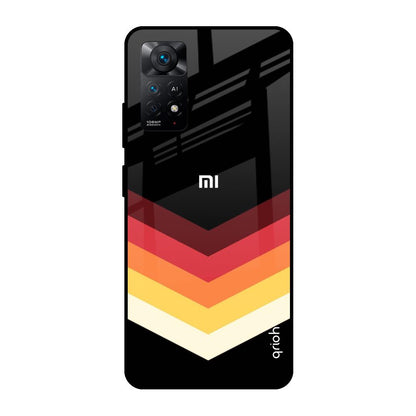 Abstract Arrow Pattern Redmi Note 11 Pro 5G Glass Cases & Covers Online