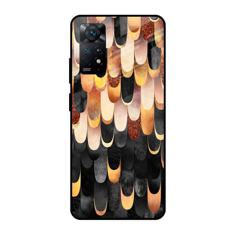 Bronze Abstract Redmi Note 11 Pro 5G Glass Cases & Covers Online