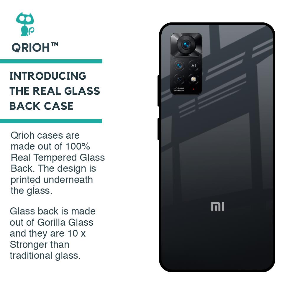 Stone Grey Glass Case For Redmi Note 11 Pro 5G