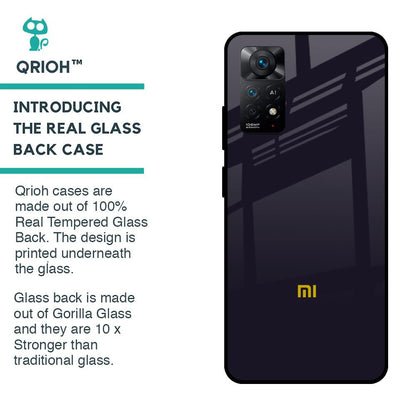 Deadlock Black Glass Case For Redmi Note 11 Pro 5G