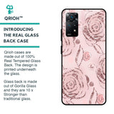 Shimmer Roses Glass case for Redmi Note 11 Pro 5G