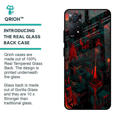 City Light Glass Case For Redmi Note 11 Pro 5G