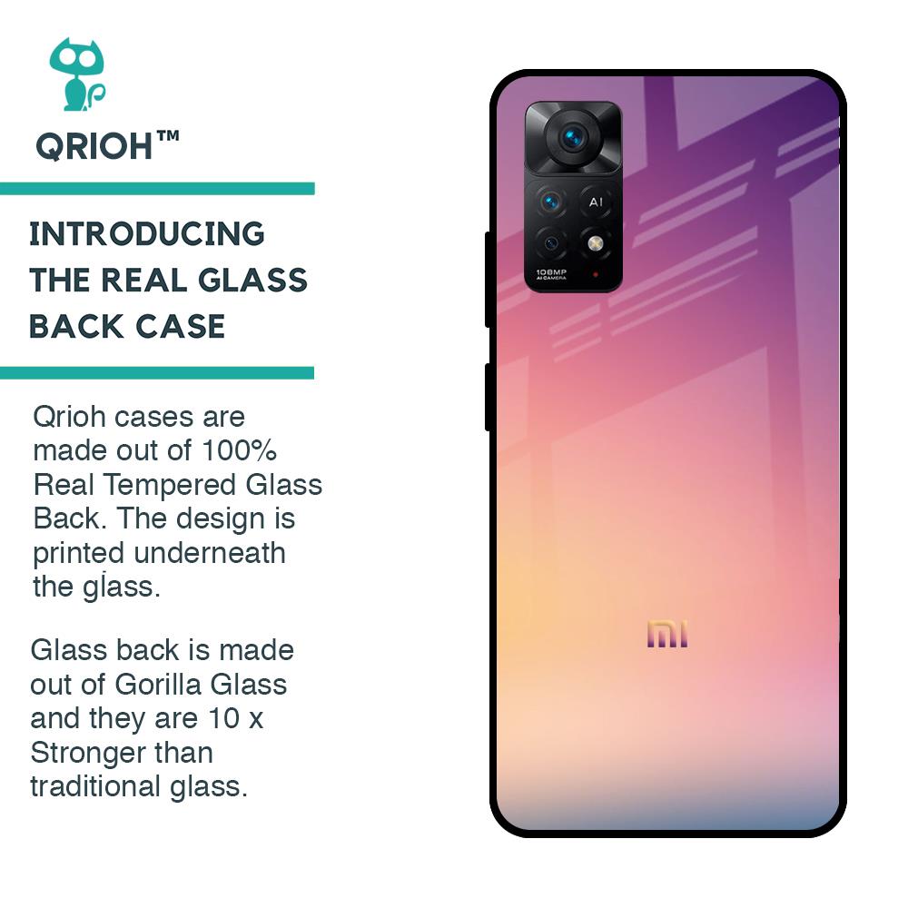 Lavender Purple Glass case for Redmi Note 11 Pro 5G