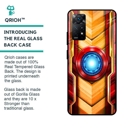 Arc Reactor Glass Case for Redmi Note 11 Pro 5G