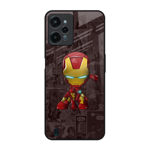 Angry Baby Super Hero Realme C31 Glass Back Cover Online