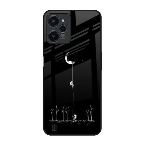 Catch the Moon Realme C31 Glass Back Cover Online