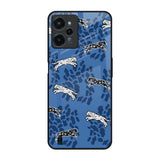 Blue Cheetah Realme C31 Glass Back Cover Online