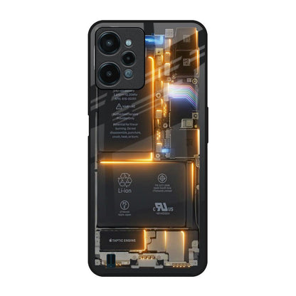 Glow Up Skeleton Realme C31 Glass Back Cover Online