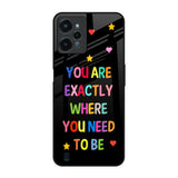 Magical Words Realme C31 Glass Back Cover Online
