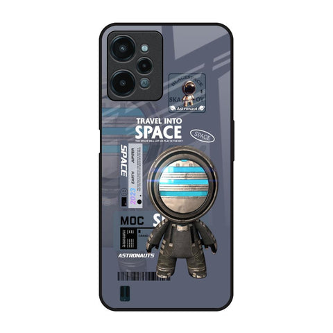 Space Travel Realme C31 Glass Back Cover Online