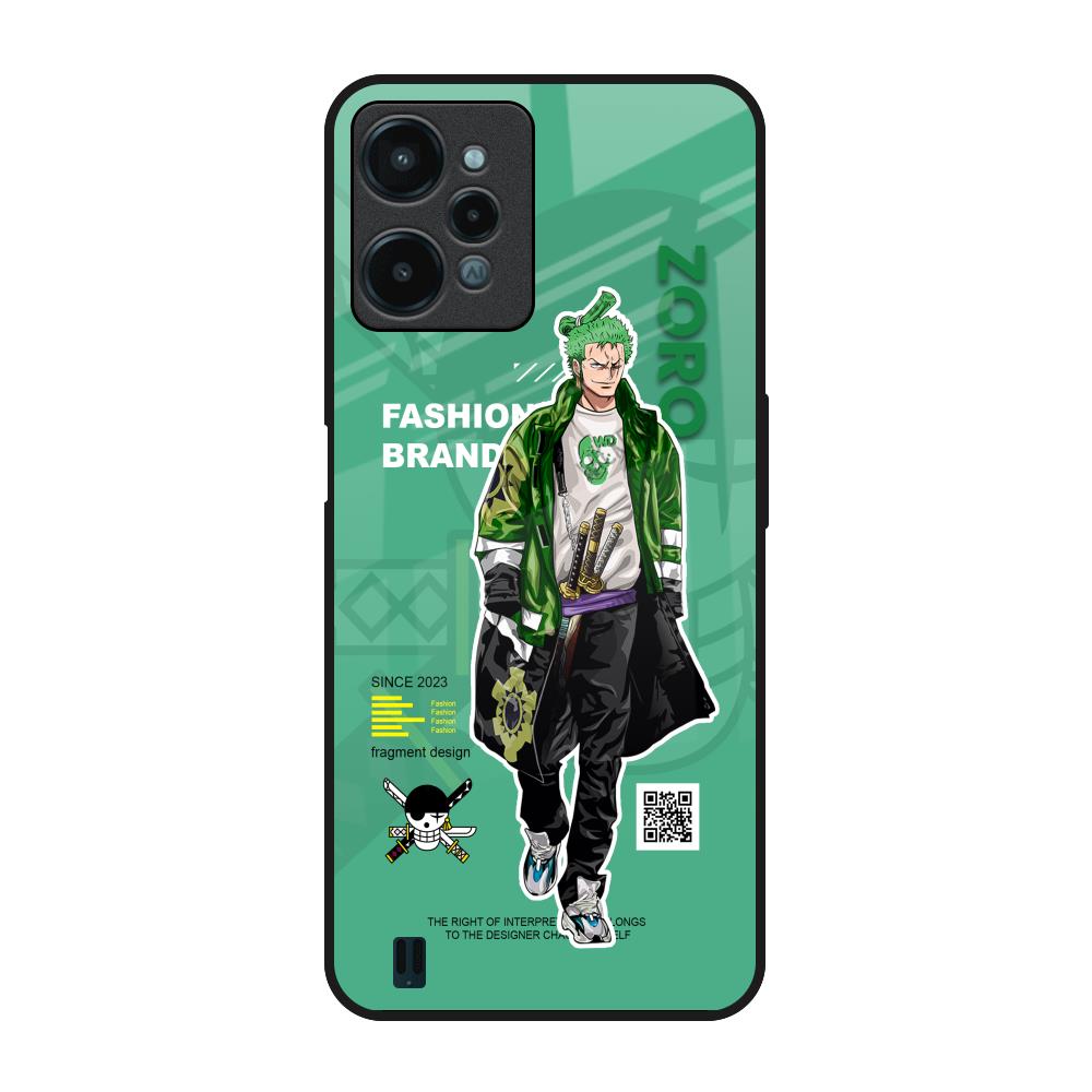 Zoro Bape Realme C31 Glass Back Cover Online