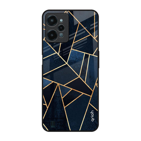 Abstract Tiles Realme C31 Glass Back Cover Online