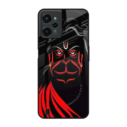 Lord Hanuman Realme C31 Glass Back Cover Online