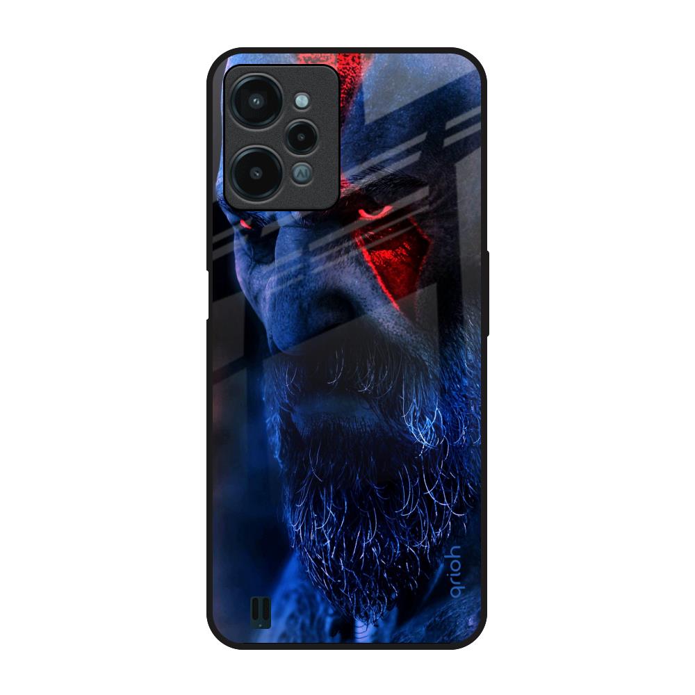 God Of War Realme C31 Glass Back Cover Online