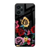 Floral Decorative Realme C31 Glass Back Cover Online