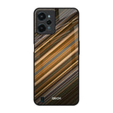 Diagonal Slash Pattern Realme C31 Glass Back Cover Online