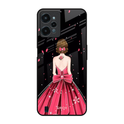 Fashion Princess Realme C31 Glass Back Cover Online