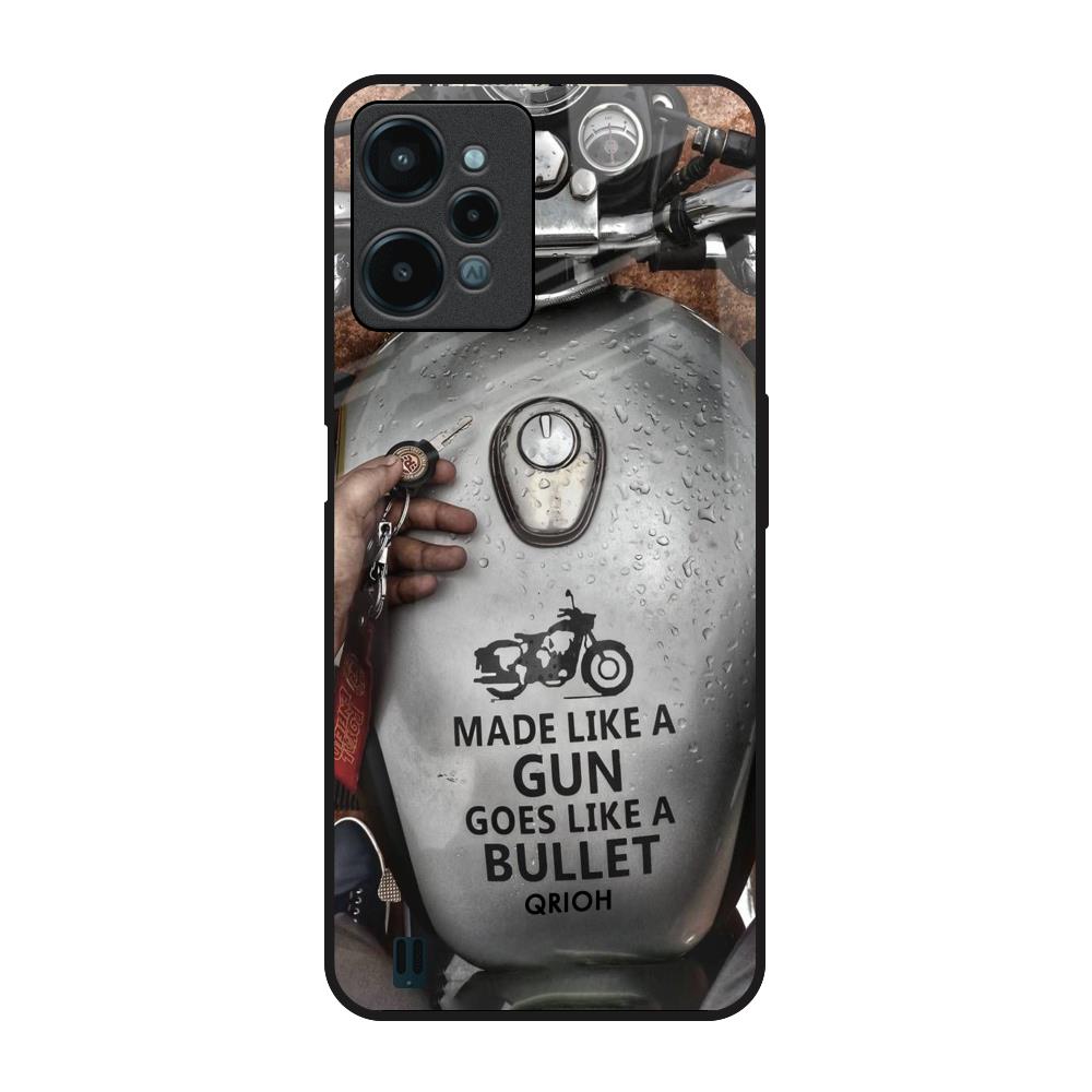 Royal Bike Realme C31 Glass Back Cover Online