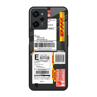 Cool Barcode Label Realme C31 Glass Back Cover Online
