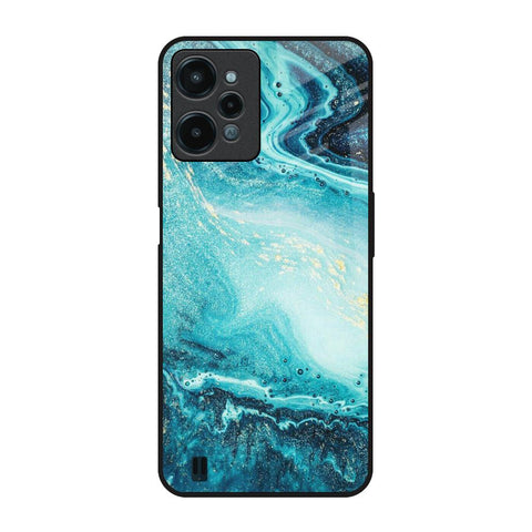 Sea Water Realme C31 Glass Back Cover Online