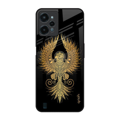 Mythical Phoenix Art Realme C31 Glass Back Cover Online