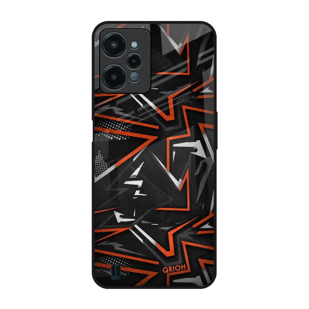 Vector Art Realme C31 Glass Back Cover Online