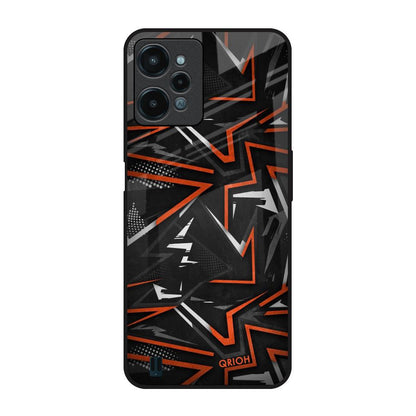 Vector Art Realme C31 Glass Back Cover Online