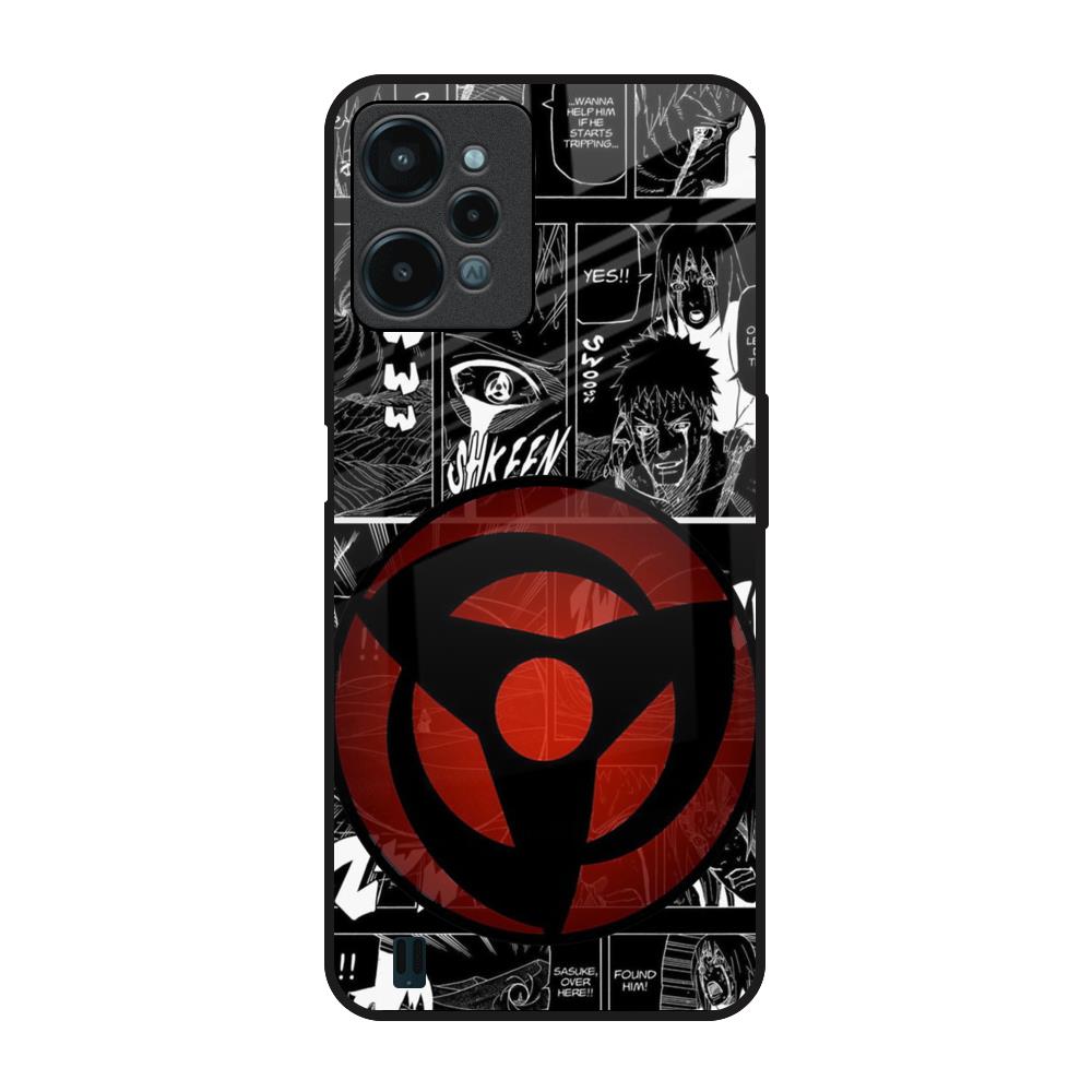 Sharingan Realme C31 Glass Back Cover Online