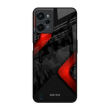 Modern Camo Abstract Realme C31 Glass Back Cover Online