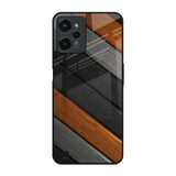 Tri Color Wood Realme C31 Glass Back Cover Online