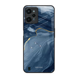 Deep Ocean Marble Realme C31 Glass Back Cover Online
