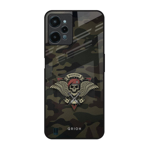 Army Warrior Realme C31 Glass Back Cover Online