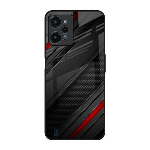 Modern Abstract Realme C31 Glass Back Cover Online