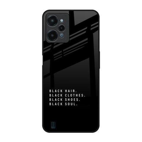 Black Soul Realme C31 Glass Back Cover Online