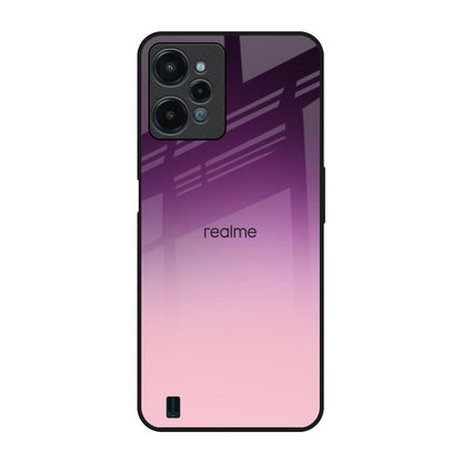 Purple Gradient Realme C31 Glass Back Cover Online