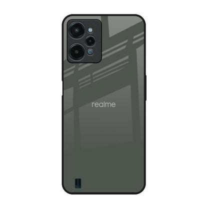 Charcoal Realme C31 Glass Back Cover Online