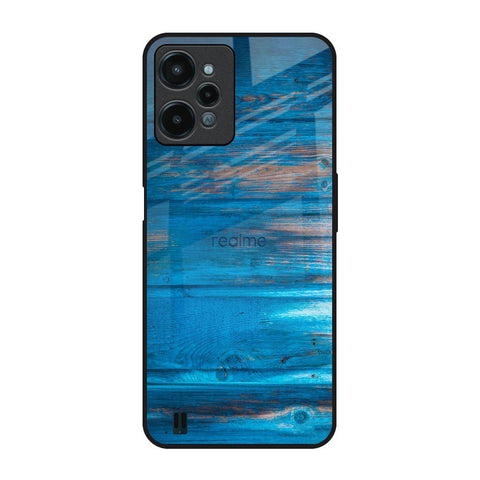 Patina Finish Realme C31 Glass Back Cover Online